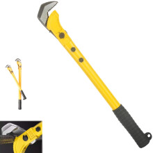Multifunctional Durable Steel Wrench, 18/24inch Adjustable, Stainless Steel Professional Rotating Tools (24 Inch)