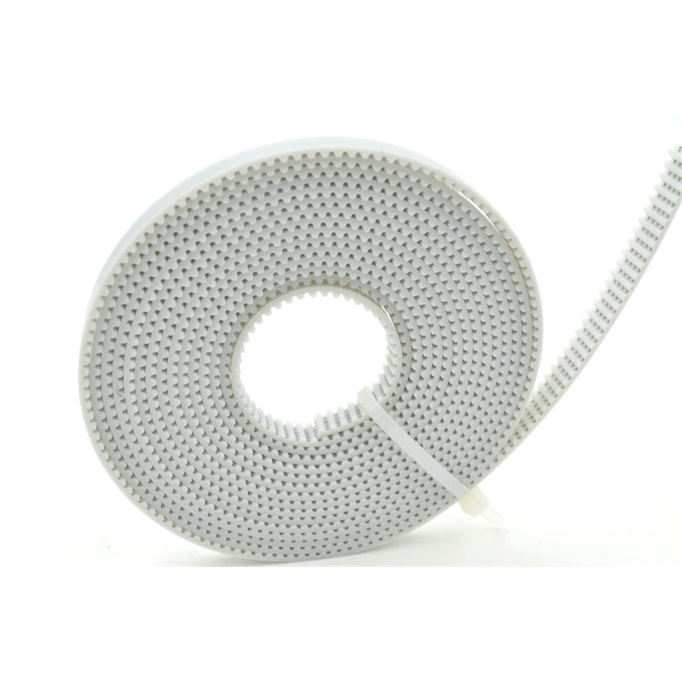 Lfangtiming Belt 5M 2Gt Openended 2Gt6 6Mm Polyurethane Gt2 Belt (6Mm ) White 9347817991932