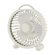 Small Desktop USB Fan With Ergonomic Handle  Speed Circulation For Indoor And Outdoor Use  USB Portable Fan White
