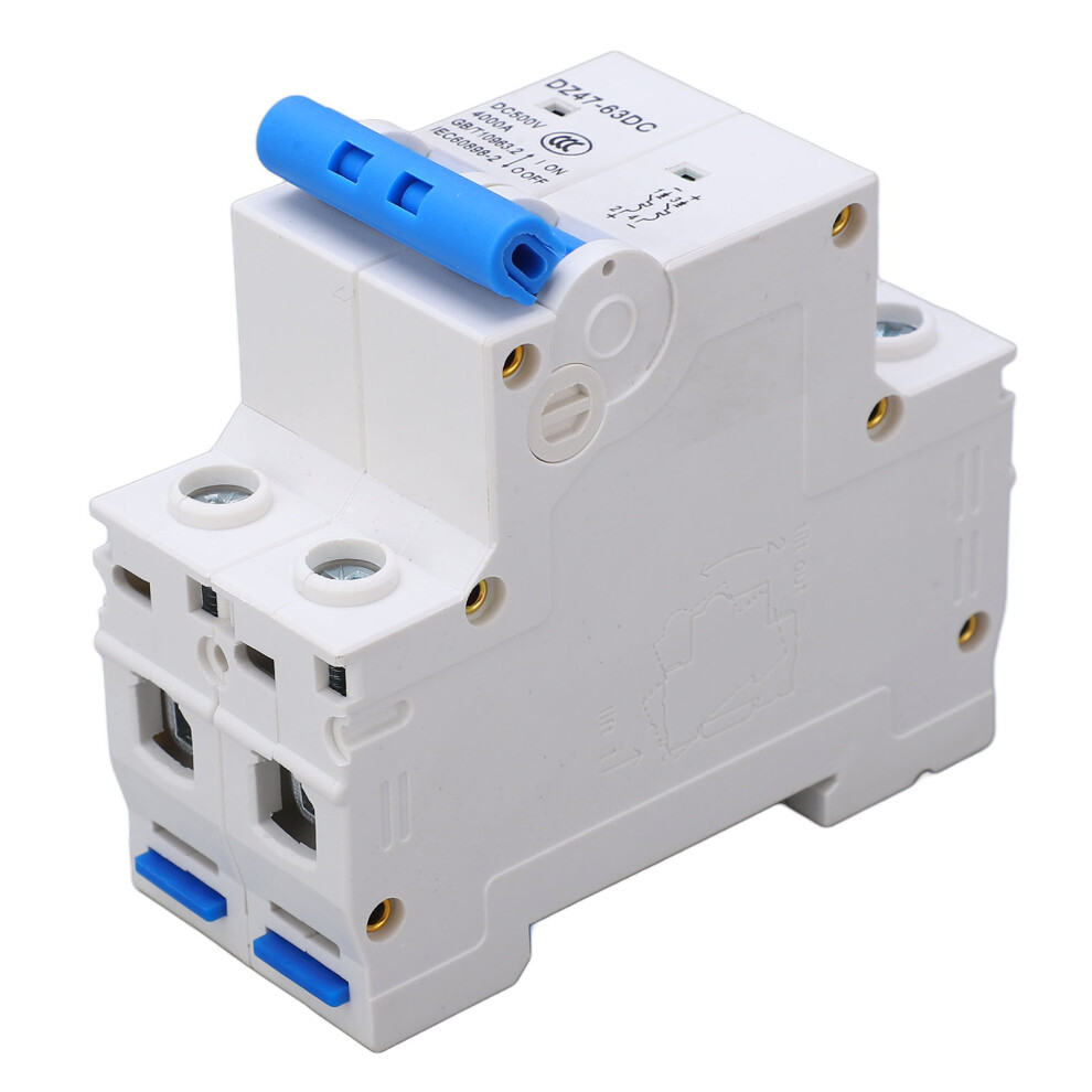 Dc Miniature Circuit Breaker 2P 500V 16A Air Solar Pv Panel Breaker 9461373432088