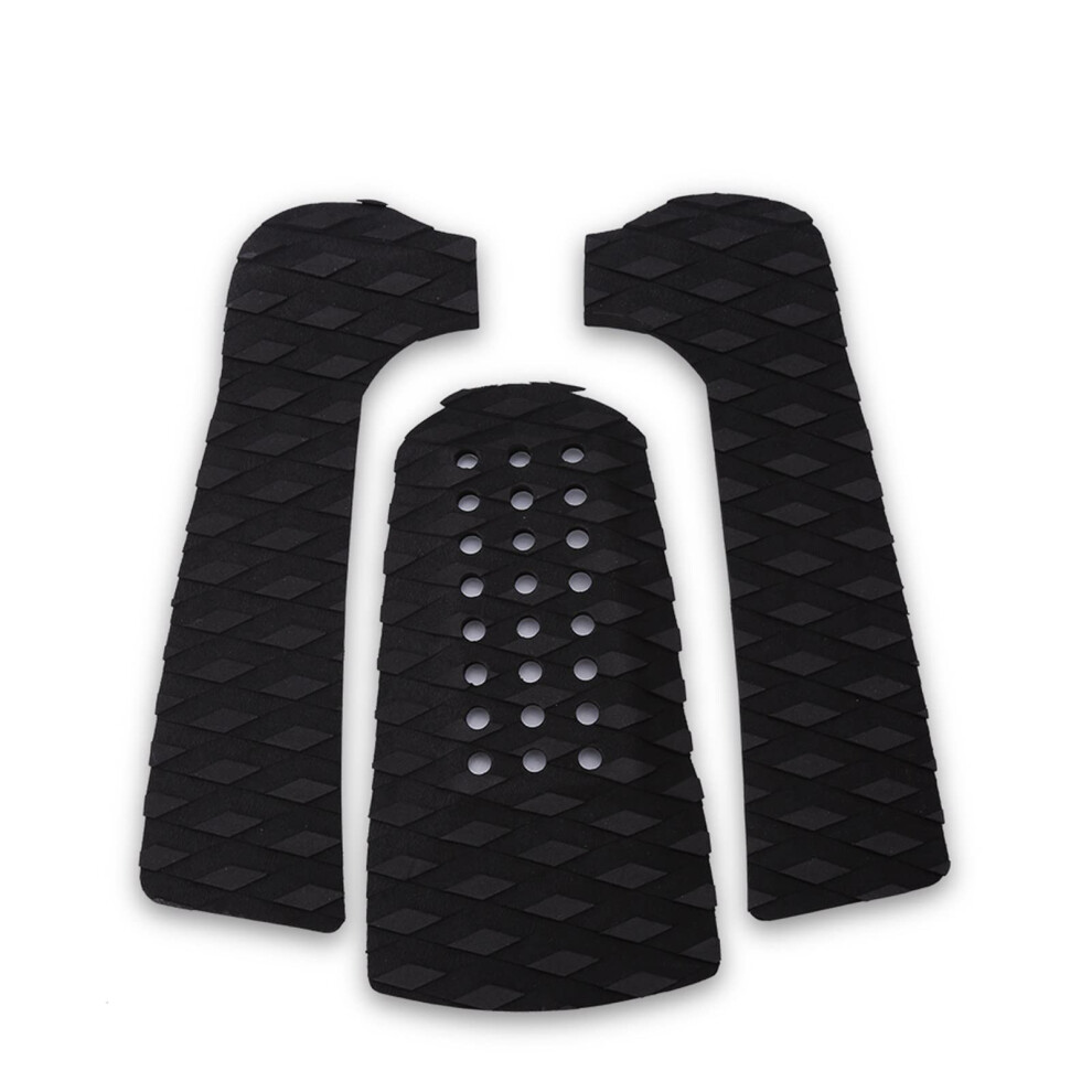 Stomp Pad Snowboarding, 3 Pieces Non  Slip Surfboard Traction Pad Tail, Comfortable Grip Pad Deck Grip For Outdoor Swimming Surfing Diving-image-OPC-PPKSMMJ-NEW