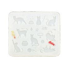 Moule en Silicone pour chats polyvalent, outil-Moule chat mignon