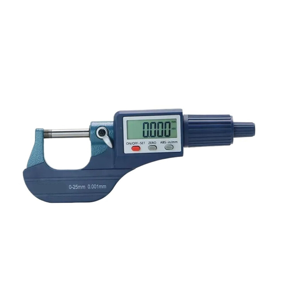 0.001Mm Electronic Outside Micrometer 025Mm Micrometer Caliper Gauge(Blue) 9426802609967