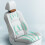 Leafless Car Seat Fan with USB, Powerful Wind, 3 Speeds, SpaceSaving Design 3