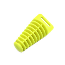 Motorcycle Exhaust Pipe Plug PVC Muffler Wash Plug Noise Reduction for Dirt Bike Motocross BYellow