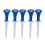 5pcs 85mm Plastic Golf Tees with Adjustable Range & Stability 1
