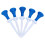 5pcs 85mm Plastic Golf Tees with Adjustable Range & Stability 2
