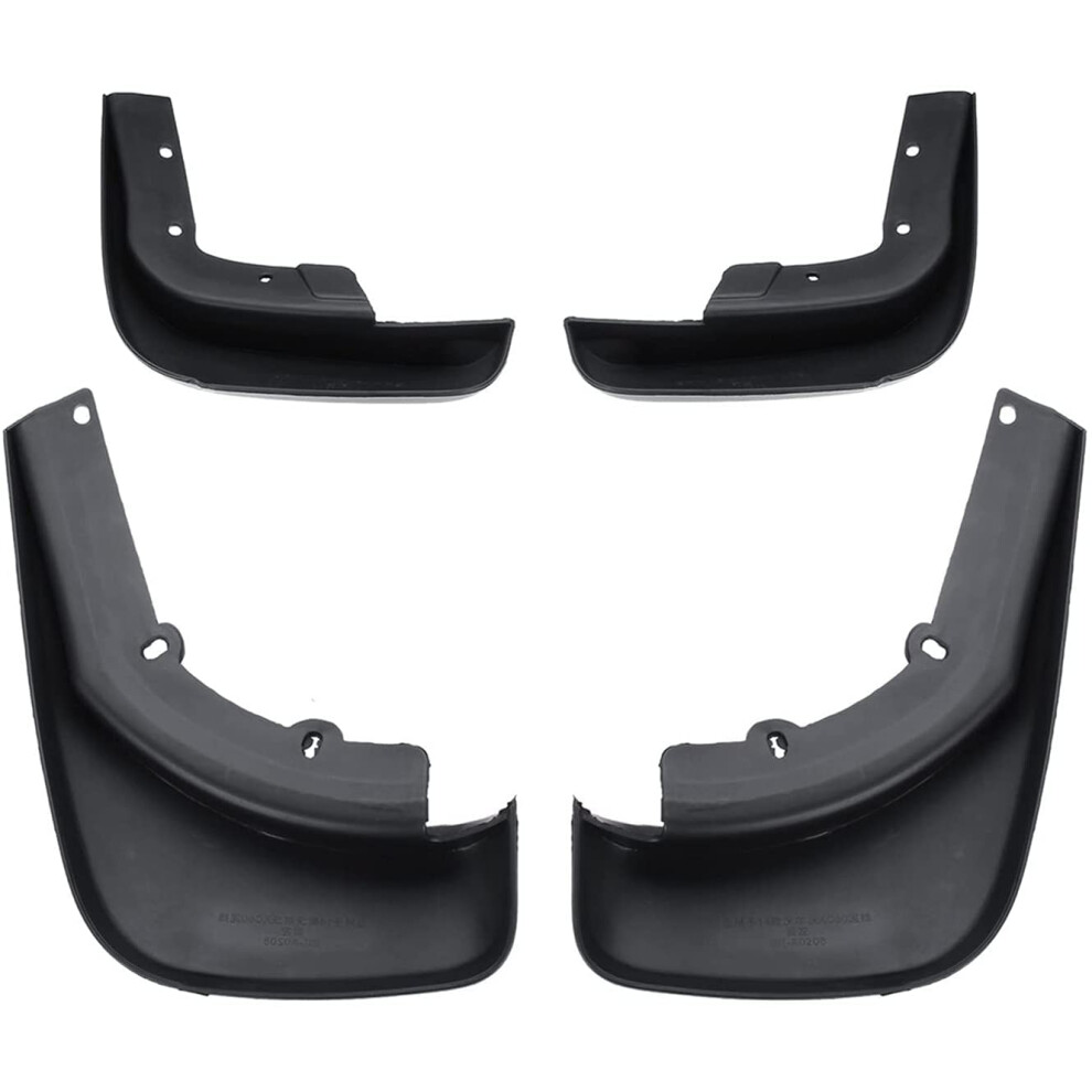 4 Pieces Car Mudguards For Volvo Xc60 2014 2015 2016 2017, Front And Rear Splash Guards, Antistain Mud Flaps, Antiscratch Dirt Protectors. 9347817992496