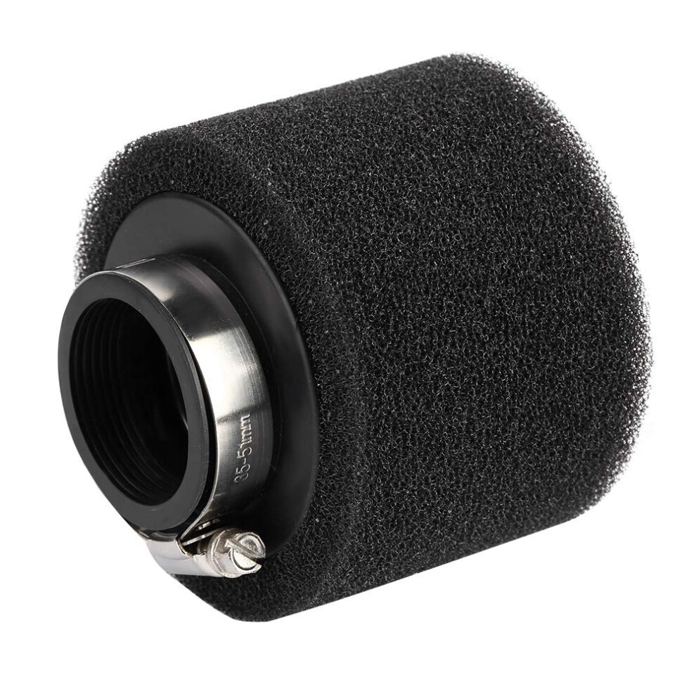 Sports Air Filter, Air Filter 40 Mm For Motorcycle, Universal Modification Air Filter Cleaner, Black 9347817992601