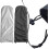 Waterproof Cover for Folding Ladders With Adjustable Drawstring Closure Black 4