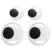 3Sets Wackelaugen Set Bastelaugen Für DIY