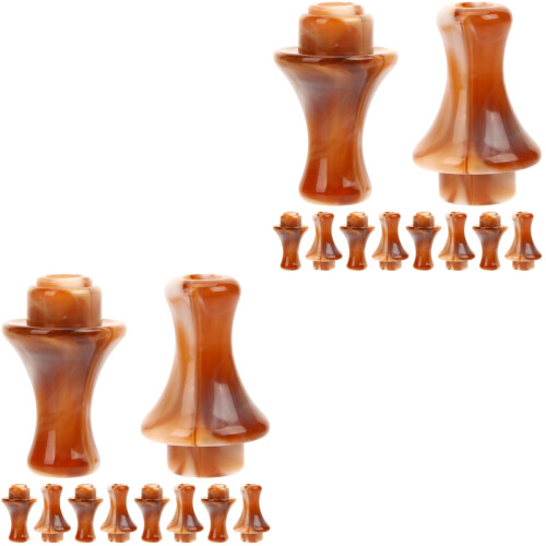 32Pièces Embouts Hulusi Bois Clair Universels Accessoires De 2