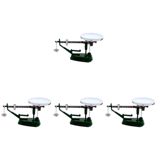 4Pièces Balance Mini Maison Métal Décor Jouet Coloré 1