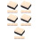 20Pièces Effaceurs Mini Bois Polyvalents Pour Tableau Et Noir 7
