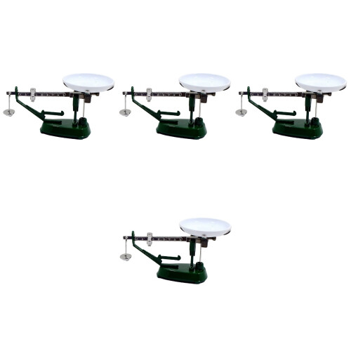 4Pièces Balance Mini Maison Métal Décor Jouet Coloré 2