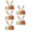 30Paires Genou Coton Multicolores Unisexes 6