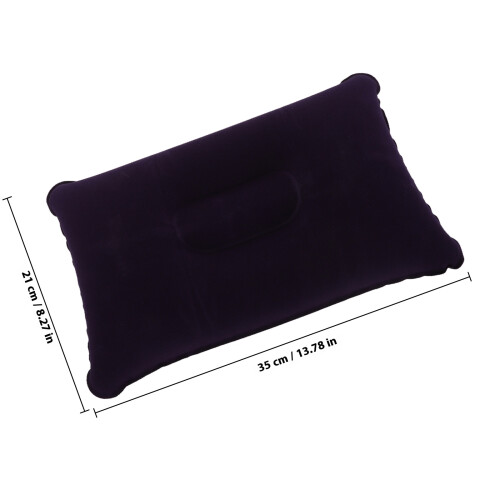 2Pièces Coussin Camping Gonflable PVC Épais Pliable 1
