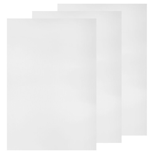 6Pièces Plaques Aluminium Sublimation Argentées A4 Usage 1