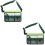 2Pièces Ceinture De Taille Ajustable En Oxford Vert Pour Jardin 7