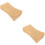 2Pièces Coussin Orthopédique Khaki Bambou Pour Cou 8