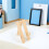 3 Pièces Support En Bambou Trépied Pour Éventail Décoratif 4