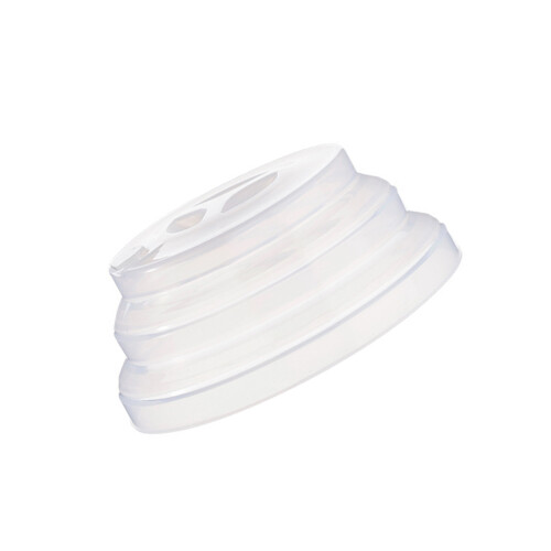 Coperchio Silicone Bianco Antinsetti Piatto Casa Pratico