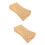 2Pièces Coussin Orthopédique Khaki Bambou Pour Cou 9