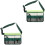 2Pièces Ceinture De Taille Ajustable En Oxford Vert Pour Jardin 4