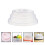 Coperchio Silicone Bianco Antinsetti Piatto Casa Pratico 4