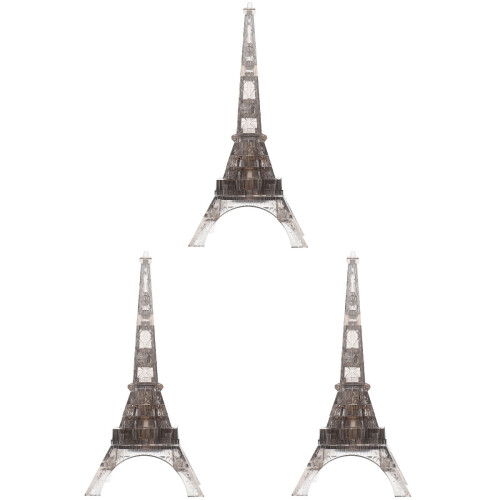 3 Ensembles De Puzzle Transparent En Tour Eiffel 3D 1