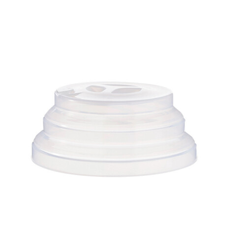 Coperchio Silicone Bianco Antinsetti Piatto Casa Pratico 2