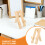 3 Pièces Support En Bambou Trépied Pour Éventail Décoratif 6