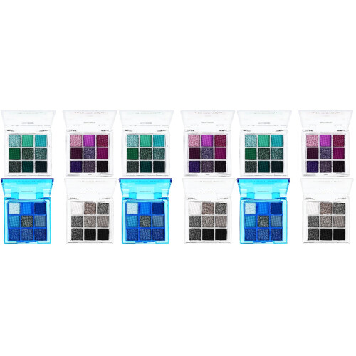 12Pièces Palette Yeux Portable Variées Et 2