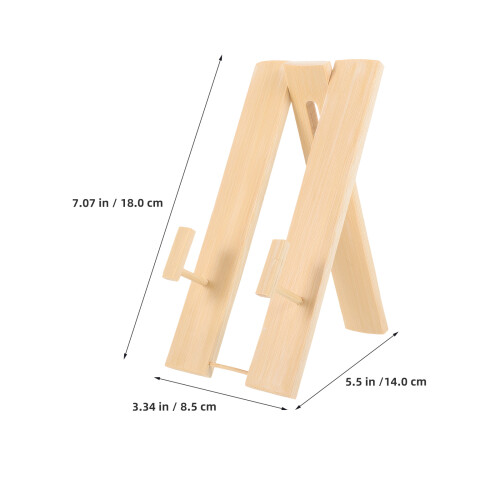 3 Pièces Support En Bambou Trépied Pour Éventail Décoratif 1
