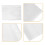 100 Pièces Support De Dossard Transparent En PVC Pour Course 7
