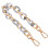 5Pcs Acrylic Purse Chains Multi Color Durable Replacement Bag Strap 2
