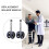 1 De De Remplacement Pour Walker Avec Rotation 360 Réglable 8