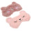 2 Pièces Masques Pour Yeux En Peluche Dessins 6