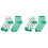 4Paires Douces Saint Patrick En Coton Chaudes Pour L'hiver 2