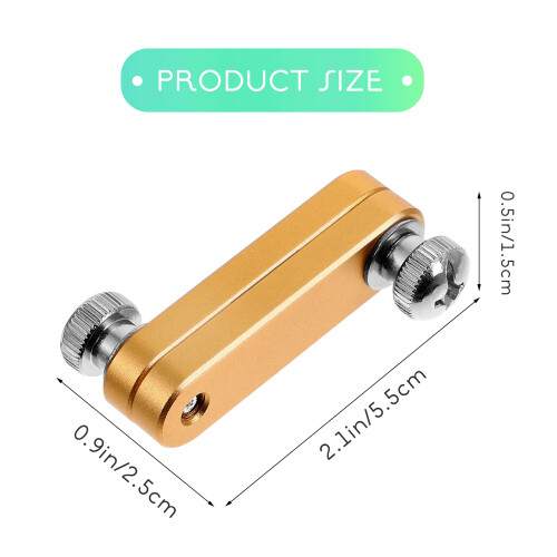 1Pièces Outil De Traçage En Acier Inoxydable Fixation Règle 1