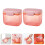 2Pièces Conteneur Silicone Rose Pour Bébé Étanche 4