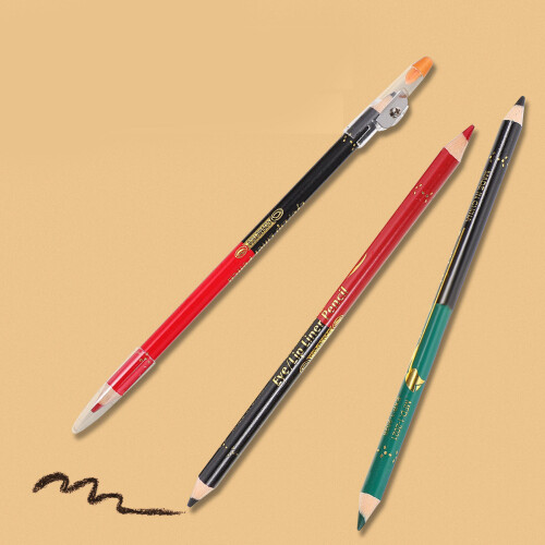 12 Pièces Crayon Étanche Yeux Sourcils Taille-Crayon 2