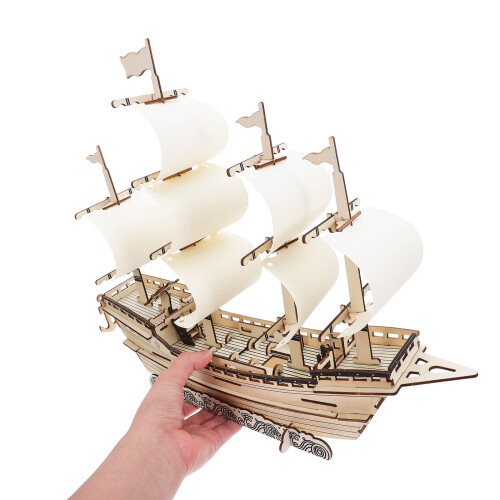 4 Pièces De Bateau À 3D Décoration 2