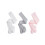 3Pièces Collants Bébé Coton Extensible Couleurs Variées 1