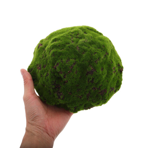 Sphères De Mousse Verte 20 cm Demi- Pour Jardin 2