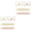 40Pièces Trombone Décoratif Métal Pour Documents Et Notes 3