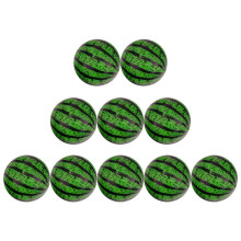 20 Pièces Balles Rebondissantes Motif Pastèque