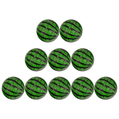 20 Pièces Balles Rebondissantes Motif Pastèque