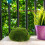Sphères De Mousse Verte 20 cm Demi- Pour Jardin 6