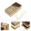 2pcs Chocolate Packet Cocktail Bride Cotton Portable 8